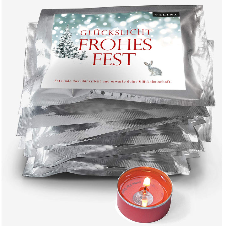 Valina Fortunas Glückslicht/Life/Frohes Fest / 10er-Set