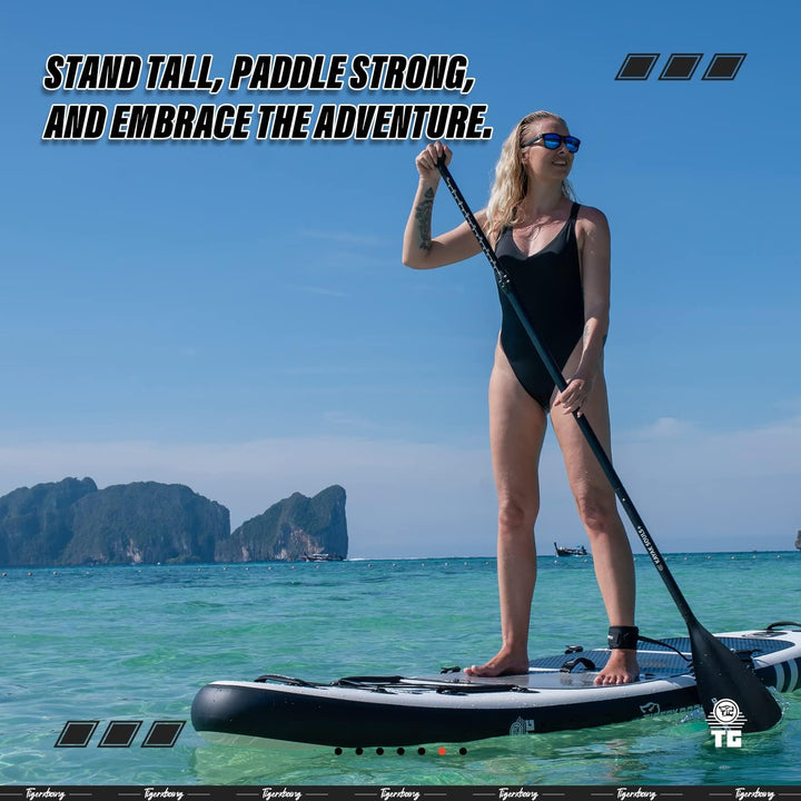 TIGERXBANG SUP Boards Stand Up Paddling Board, aufblasbare Paddle-Boards Defender-Pro-Kollektion Sch