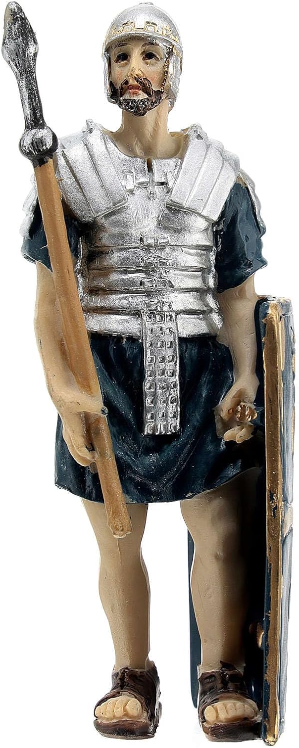 Römische Soldaten, Set zu 4 Stück, für 9 cm Krippe