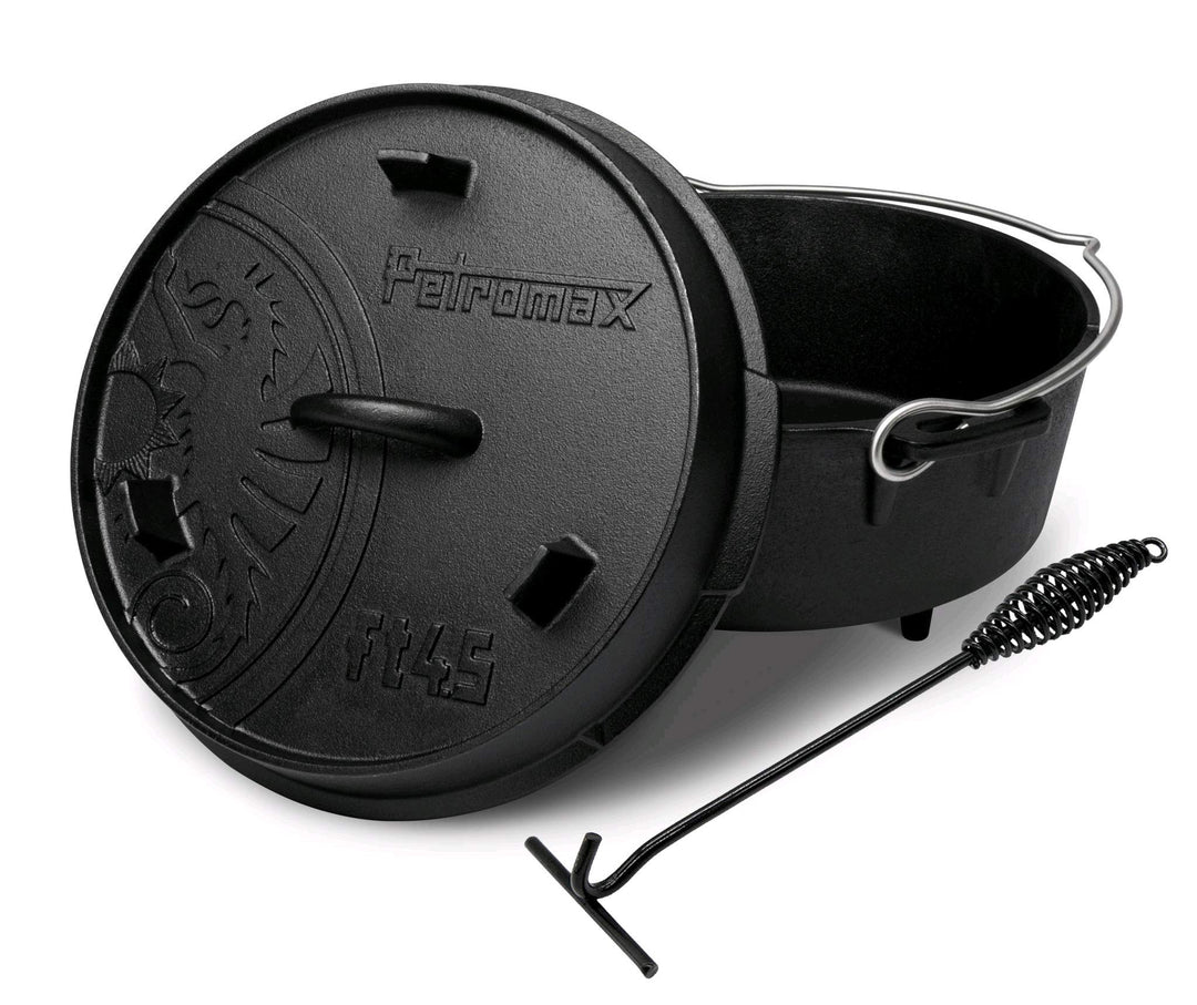Petromax Feuertopf ft4.5 (Dutch Oven) inkl. Deckelheber