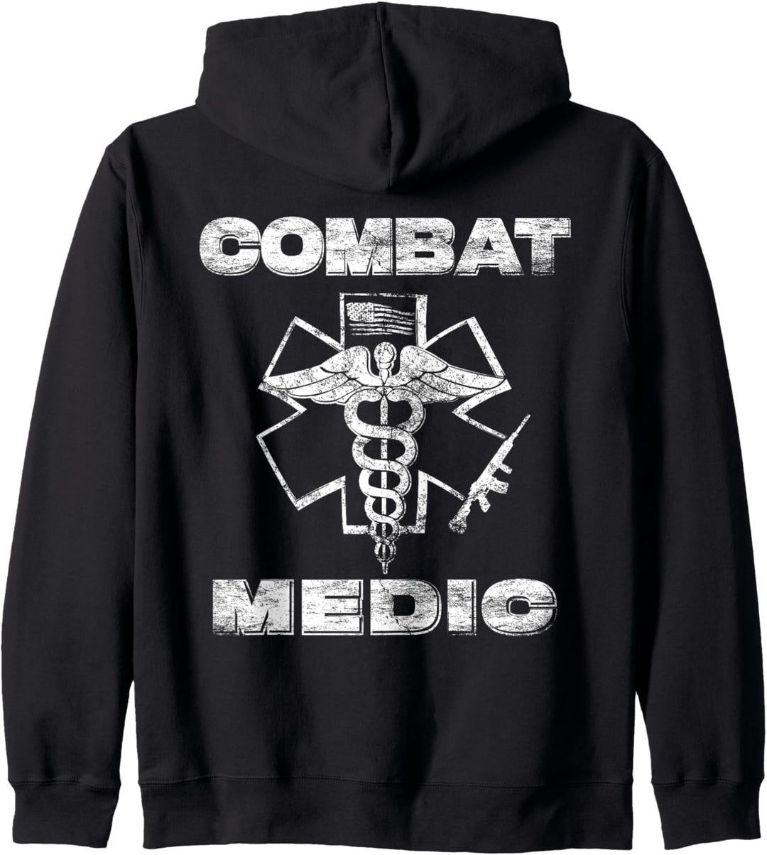 Militär Kampfmedic Vintage Style Veteran Medic Active Kapuzenjacke
