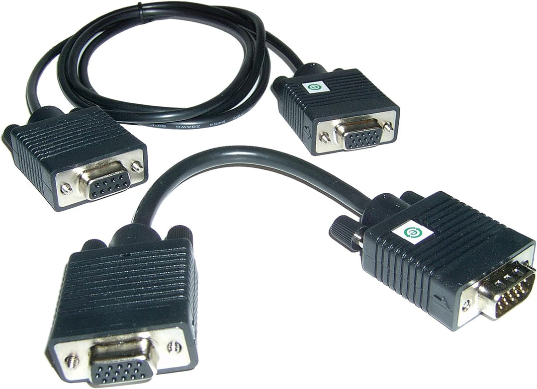 Cablematic - KVM-Switch von Cat.5 Uniclass 2KVM zu 16CPU 1U Rack