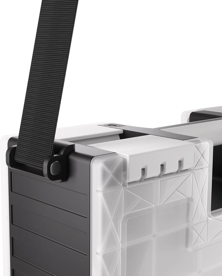 Gamegenic, Game Castle Black/White/Clear, Aufbewahrungstasche für Karten und Spielzubehör mit option