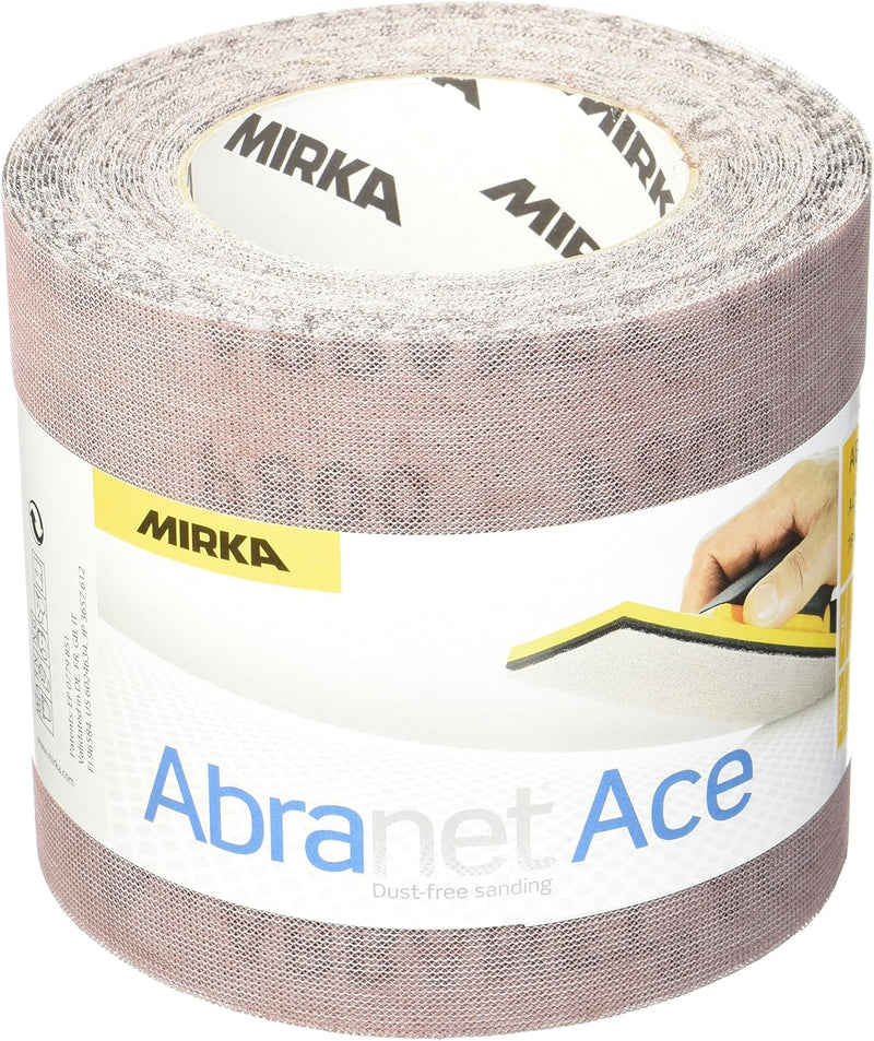 MIRKA AC5BY001813R Abranet ACE x 10 m Grip Rolle P800, 115 mm