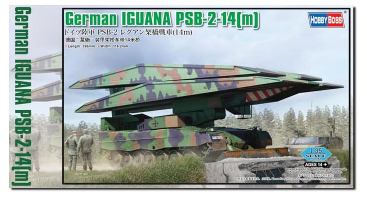HobbyBoss 84570 1/35 Leguan PSB-2-14 m Modellbausatz, Mehrfarbig