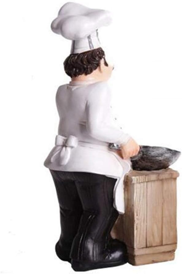 Healifty Krippe Handwerk Harz Koch Figuren Skulptur Miniatur Ornamente Weihnachten Küche Tischplatte