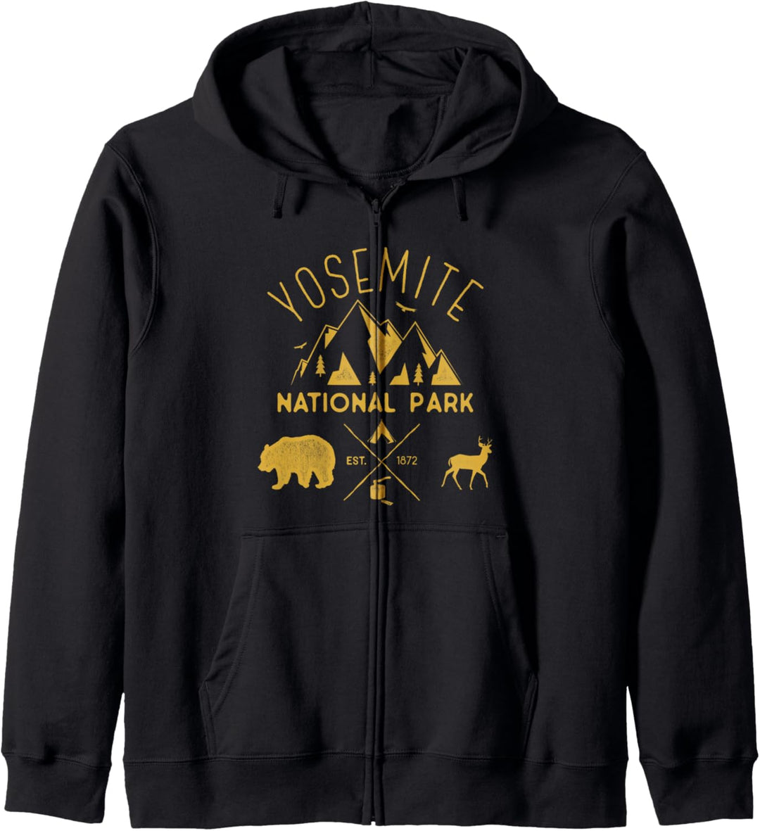 Yosemite National Park Kalifornien Souvenir Geschenk Kapuzenjacke