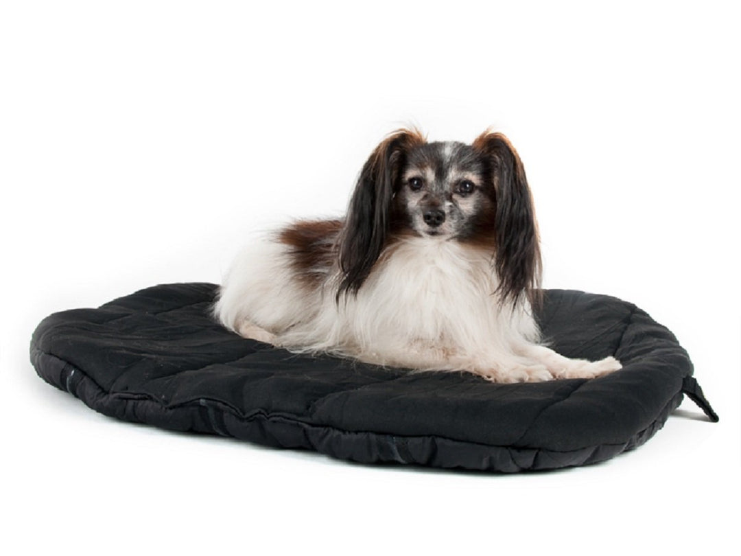 Back on Track Hundebett oval 100 x 120 cm schwarz