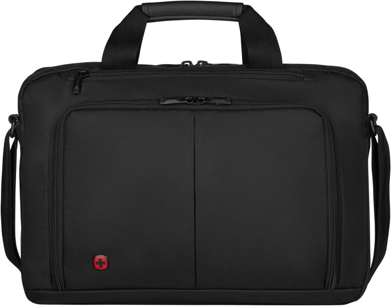 WENGER Source 16 Laptop-Tasche zum Umhängen, Notebook bis 16 Zoll, Tabletfach bis 10 Zoll, Aktentasc