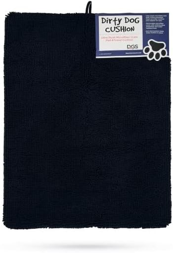 DGS Dirty Dog Cushion L: 78 cm B: 55 cm schwarz Schwarz 78 X 55 CM, Schwarz 78 X 55 CM