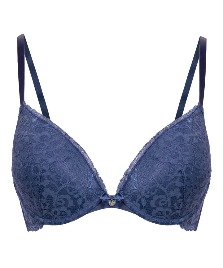 Hunkemöller Vorgeformter Push-up-Bügel-BH Marine 70C Blue Indigo, 70C Blue Indigo