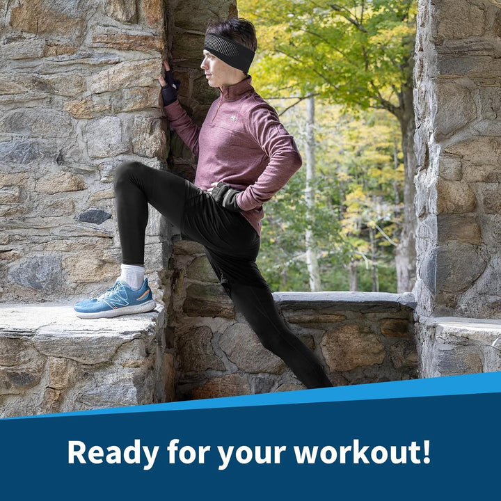 TrailHeads Tempo Stirnband Herren Sport - Lauf Stirnband Damen Winter | Ohrenschützer | Feuchtigkeit