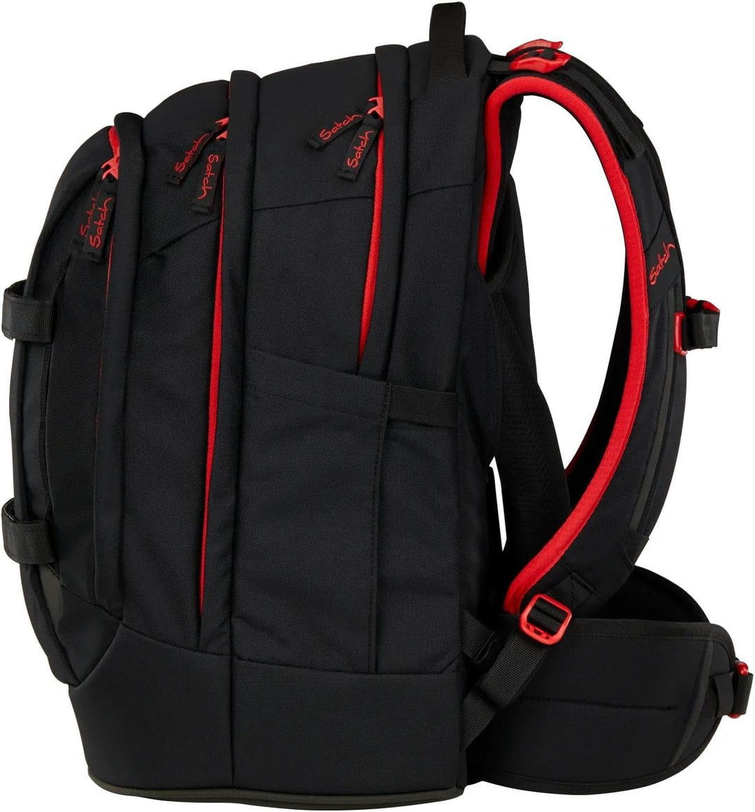 Satch Pack ab 5. Klasse ergonomisch 30L Stauraum standfest Organisationstalent Einheitsgrösse Fire P