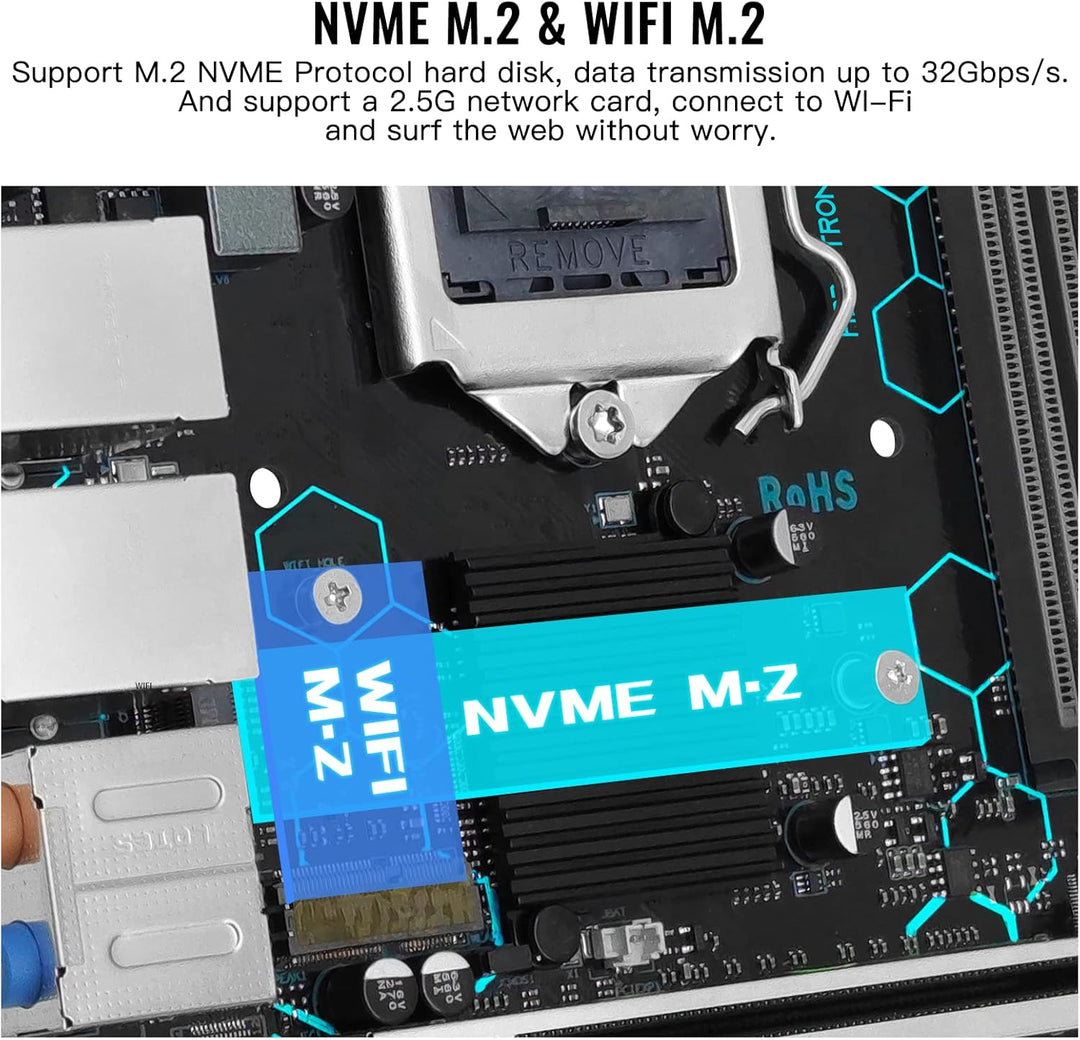 SHANGZHAOYUAN H97 Strong LGA 1150 Mainboard für Intel Core i7/i5/i3/E3 Prozessor der 4. Generation (