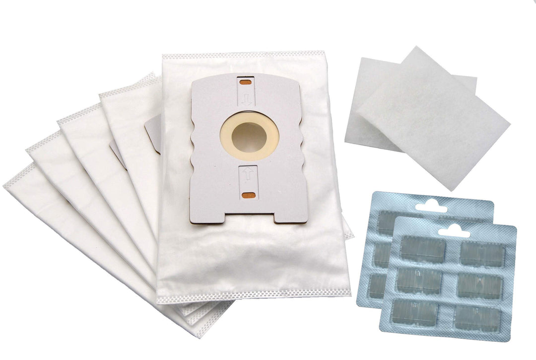 24 teileges SET geeignet für Vorwerk Kobold VT 265 270 300 VT265 VT270 VT300 aus Vlies mit HEPA-filt