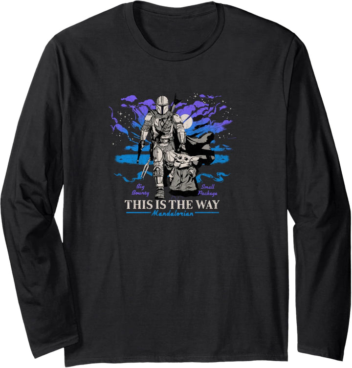 Star Wars This Is The Way Galaxy Langarmshirt