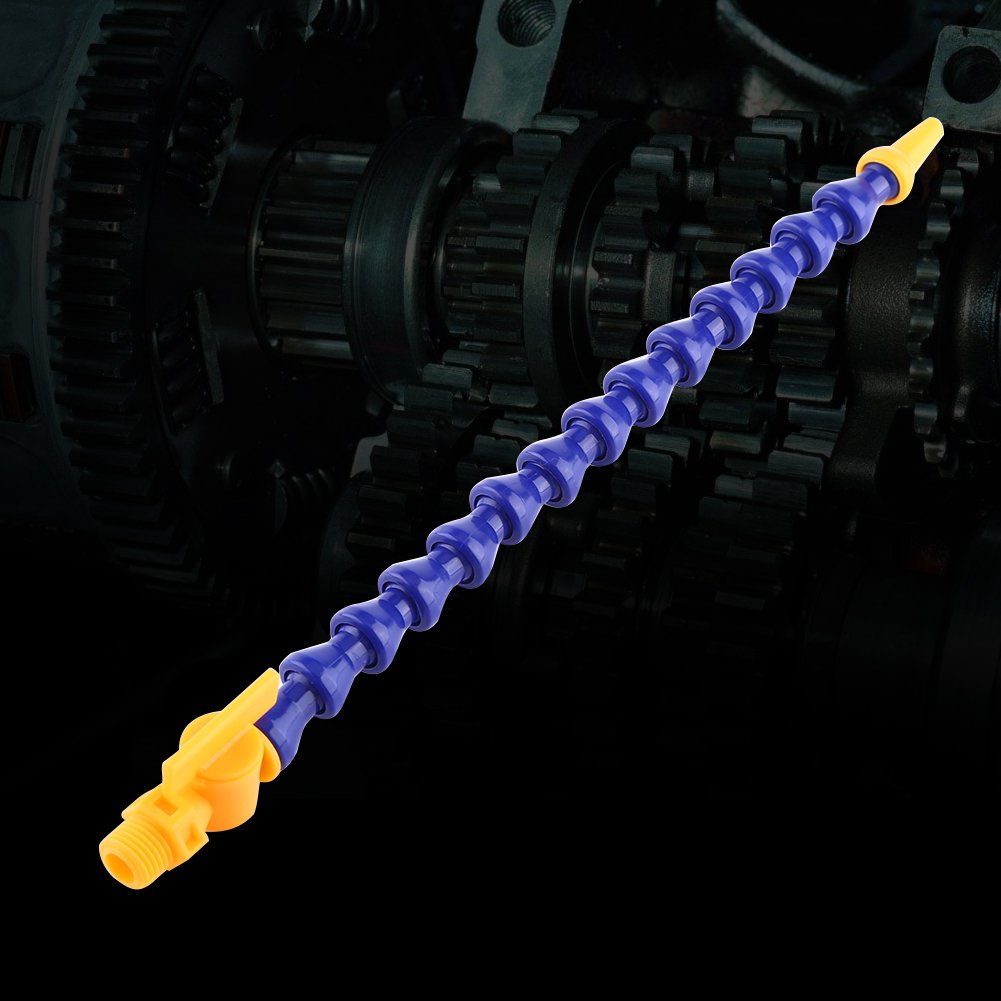 1/4 "PT Wasser Öl Kühlmittelschlauch, 12 stücke Runde Flache nase Drehmaschine CNC Maschine Flexible