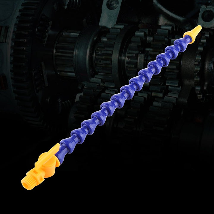 1/4 "PT Wasser Öl Kühlmittelschlauch, 12 stücke Runde Flache nase Drehmaschine CNC Maschine Flexible