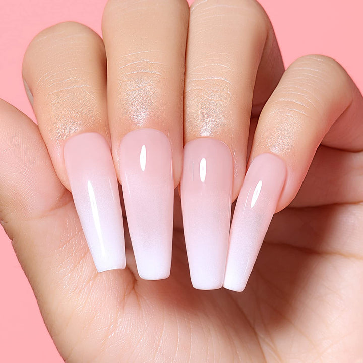 AIMEILI Rubber Base Gel Set 6pcs Rubber Base Coat Soak Off UV LED Nägel Unterlack Gel Nagellack Mani