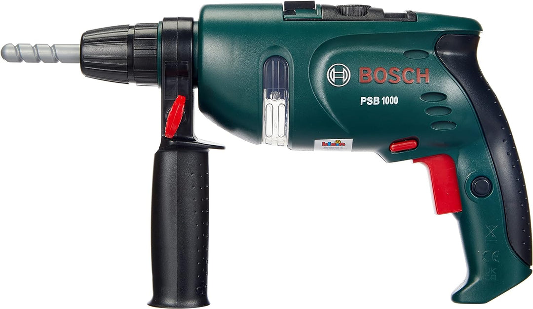 Theo Klein 8461 Bosch Workshop | Arbeitsplatte in Holzoptik mit Lernfunktion und Nagelspiel &amp; 8413 B