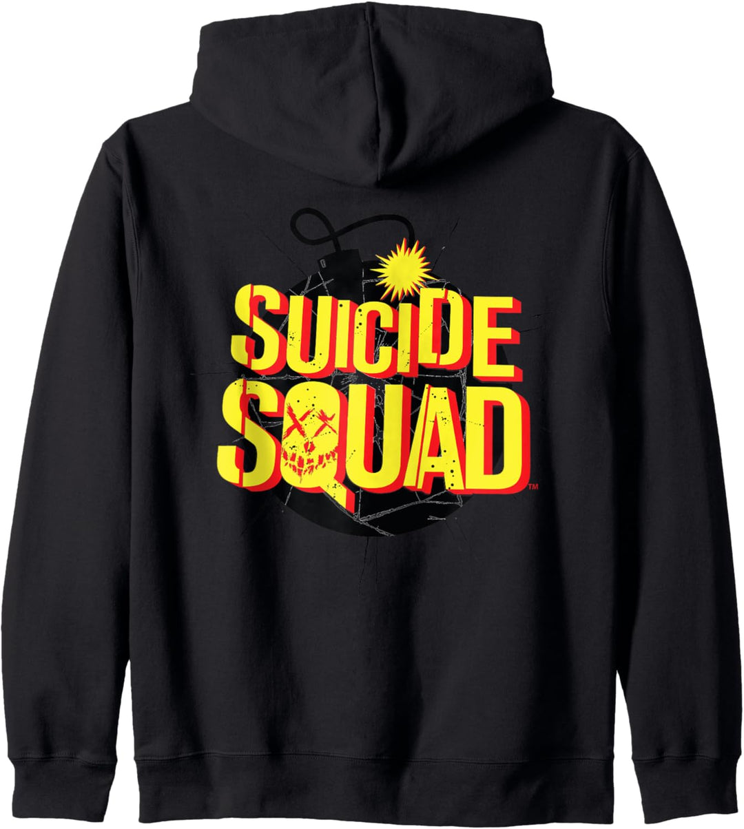 DC Suicide Squad Logo-Bombe Kapuzenjacke