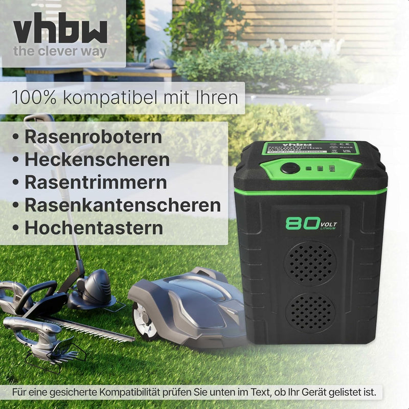 vhbw Akku kompatibel mit Stiga Combi 43 AE, Combi 43 S AE, Combi 48 AE, Combi 50 S AE, Multiclip 47