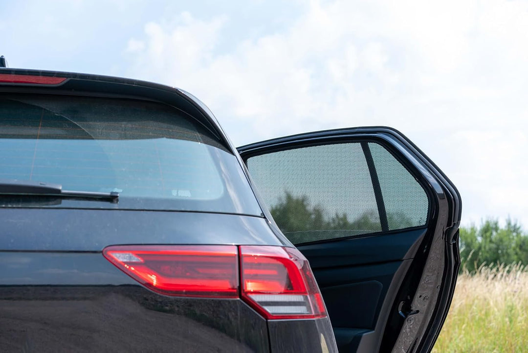 Satz Car Shades (Hintertüren) kompatibel mit Volkswagen Golf VIII 5 türer 2020- (2-teilig)