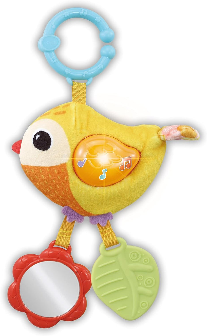 VTech Baby - Babys Tierfreunde-Geschenkset – Spielzeug-Set aus Stoffbuch, singendem Vogel und Zebrar