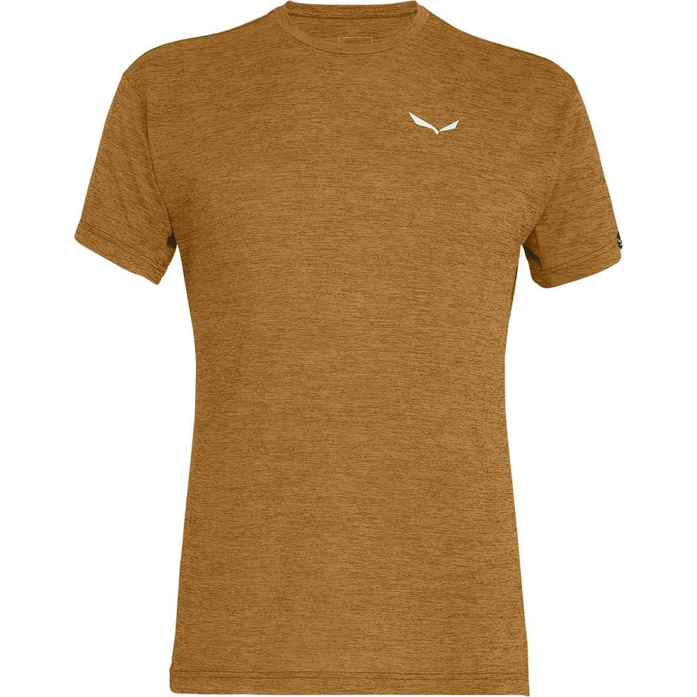 Salewa Puez Melange Dry T-Shirt Herren, L Braun
