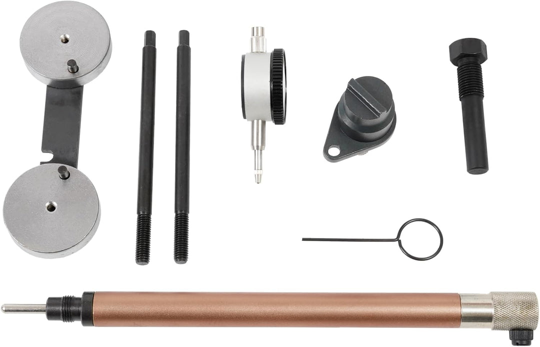 Motor Einstellwerkzeug Satz Steuerkette Wechsel Arretierung Nockenwelle Kurbelwelle Werkzeug Messuhr