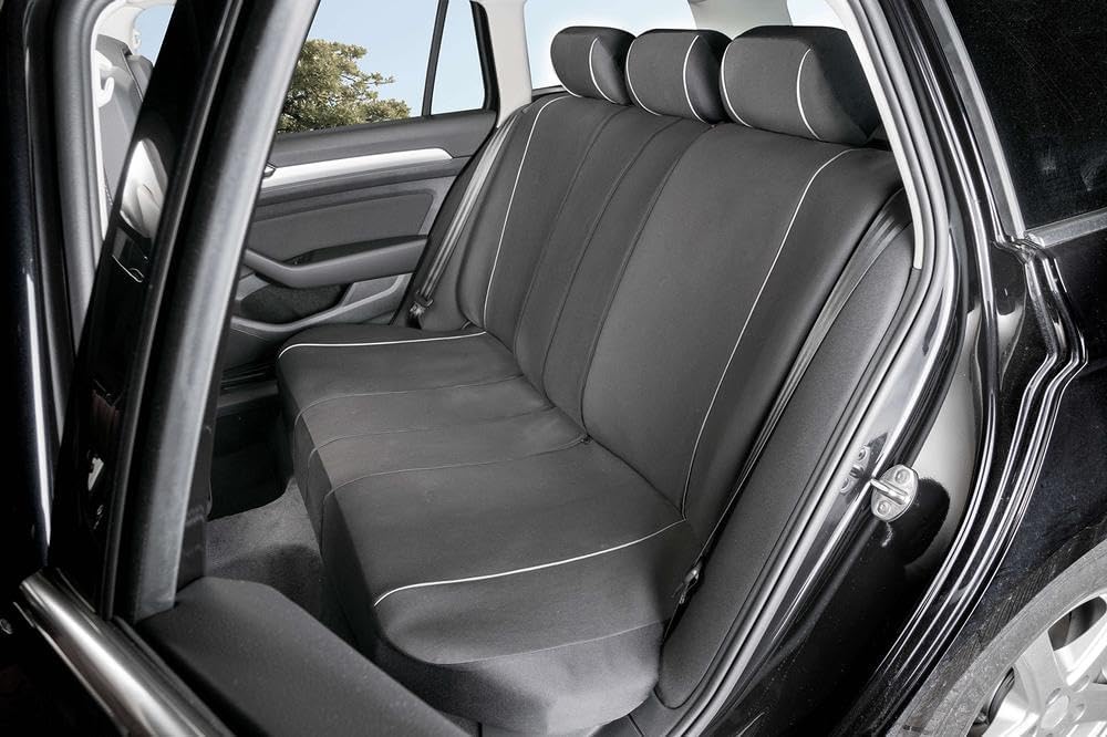 Walser Auto-Sitzbezug Modulo, Universaler Rücksitzbankbezug 8-teilig, Auto-Schonbezug für Normalsitz