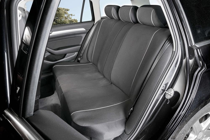 Walser Auto-Sitzbezug Modulo, Universaler Rücksitzbankbezug 8-teilig, Auto-Schonbezug für Normalsitz