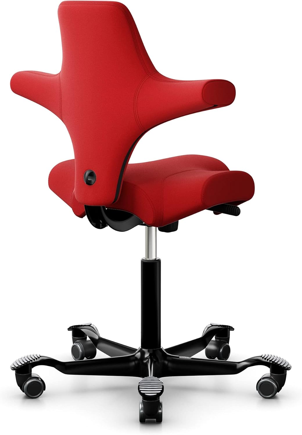 HAG Capisco 8106 Stoff Xtreme Bürodrehstuhl - Standard Gasfeder 200 mm - Sitzhöhe 47-65,5 cm - weich