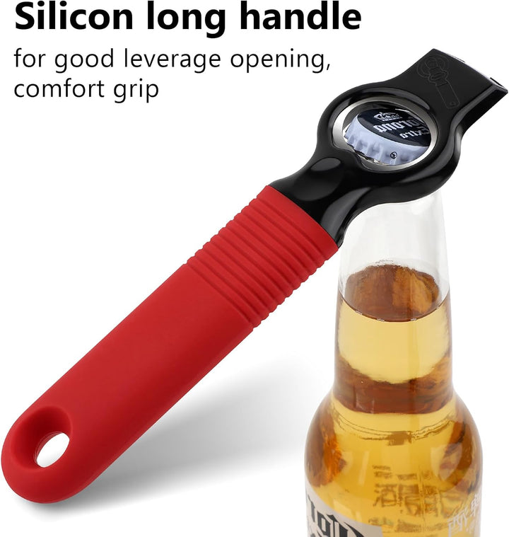 Magnetischer Bierflaschenöffner &amp; Limonadendosenöffner, 2-in-1-Flaschenöffner und Dosenöffner für Ba