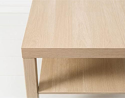 I K E A Couchtisch Lack 90x55cm Eicheneffekt Weiss lasiert 503.190.29