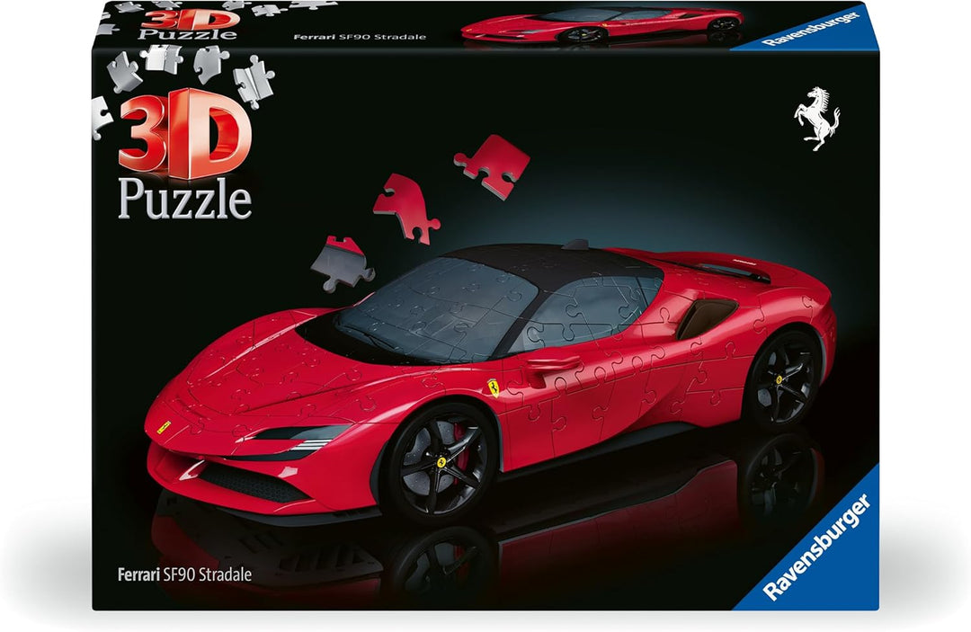 Ravensburger 3D Puzzle 11576 - Ferrari SF90 Stradale - Der ikonische Supersportwagen aus Maranello a