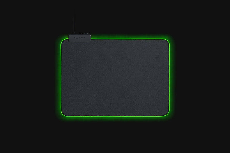 Razer Goliathus Chroma - Weiche Gaming Maus-Matte mit RGB Beleuchtung (Kabelhalterung, Stoff-Oberflä