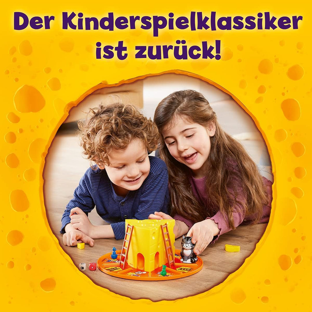 Ravensburger 21325 - Plitsch Platsch Pinguin & Kinderspiele 24562 - Max Mäuseschreck - Würfelspiel f