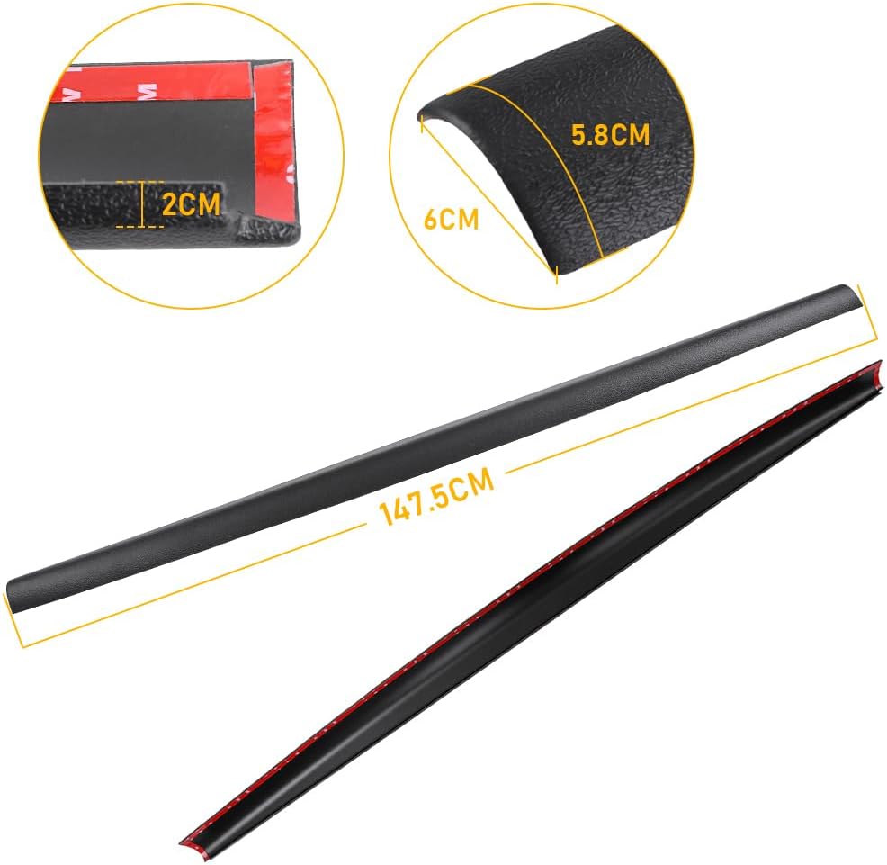 JHCHAN Heckklappen Ladekantenschutz Abdeckung für Mitsubishi L200 Triton 2019 2020 2021 2022 2023 Pi