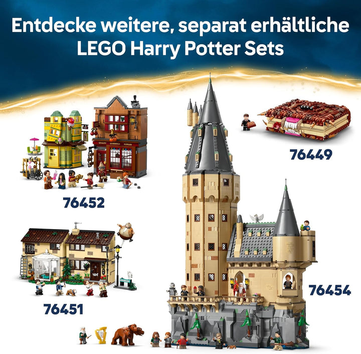 LEGO Harry Potter Buchstütze: Hogwarts Express - Set mit Spielzeug Zug, 2 Minifiguren inkl. Ron Weas