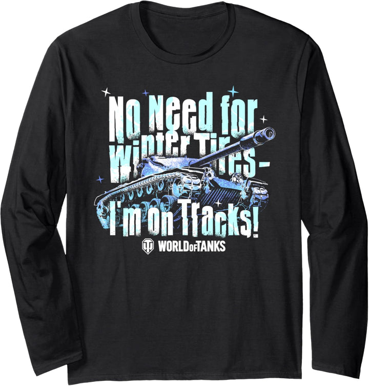 World of Tanks I am on Tracks Langarmshirt