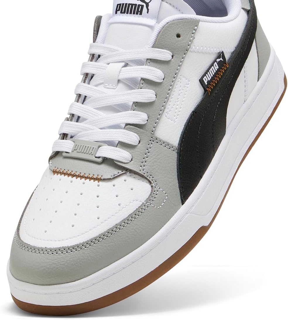 Puma Unisex Puma Caven 2.0 VtgSneaker 40.5 EU 2 0 Vtg White Black Smokey Gray, 40.5 EU 2 0 Vtg White
