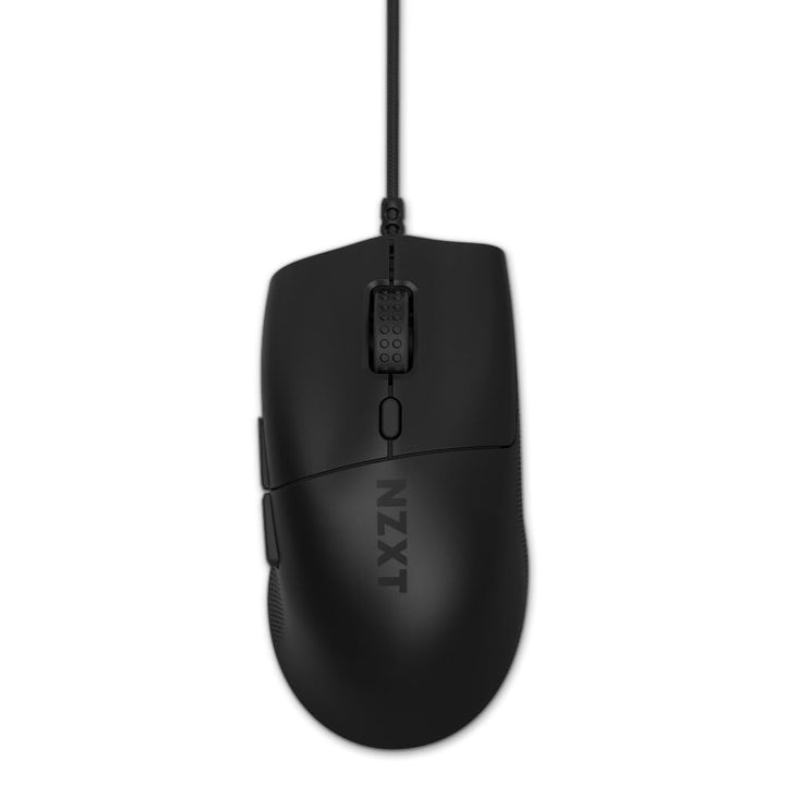 NZXT Lift 2 Ergo | Leichte ergonomische kabelgebundene Gaming-Maus | Leichte 61-g-Konstruktion | 8K-