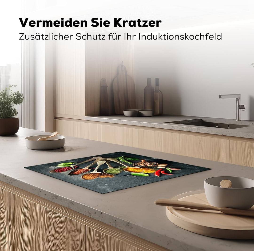 Herdabdeckplatte 60x52 cm Einteilig Abdeckplatten Cerankochfeld Abdeckung Ceranfeld Herdplattenabdec