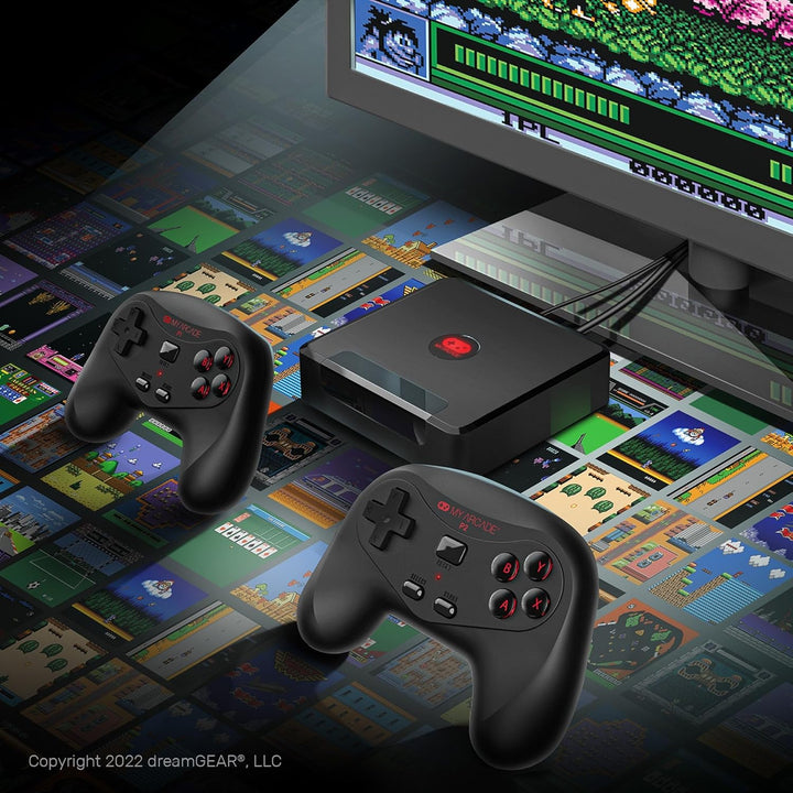 My Arcade GameStation Wireless HD - Data East Videospielkonsole mit über 250 Spielen, DGUNL-4144, Pl