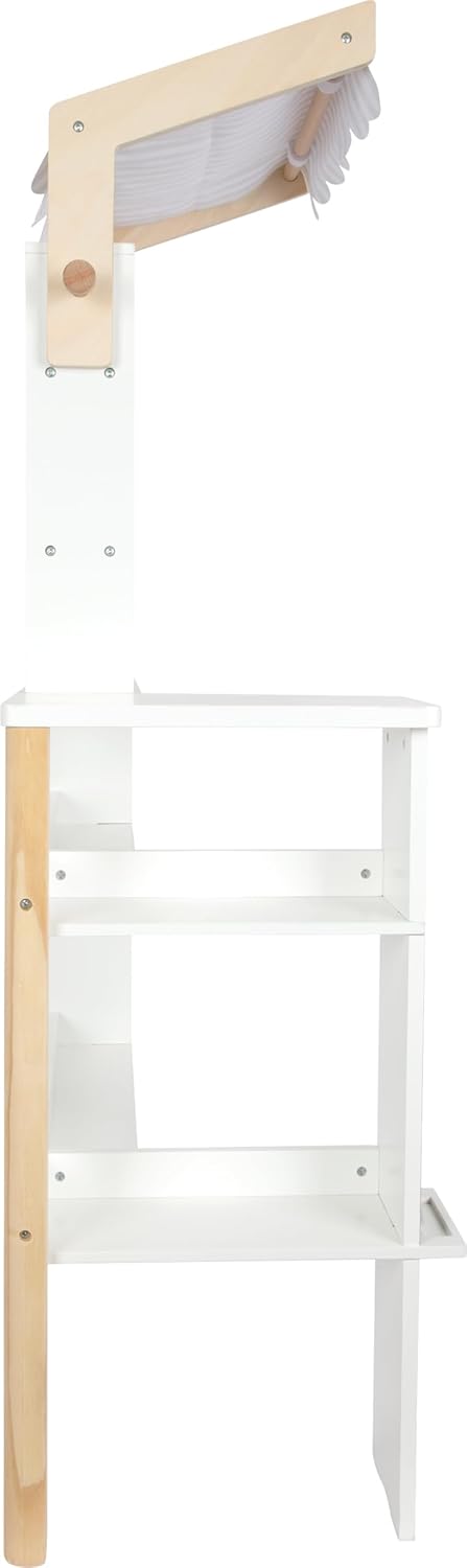 small foot Kaufladen "fresh" aus Holz, Rollenspielzeug für Kinder, modularer Kaufmannsladen ab 3 Jah