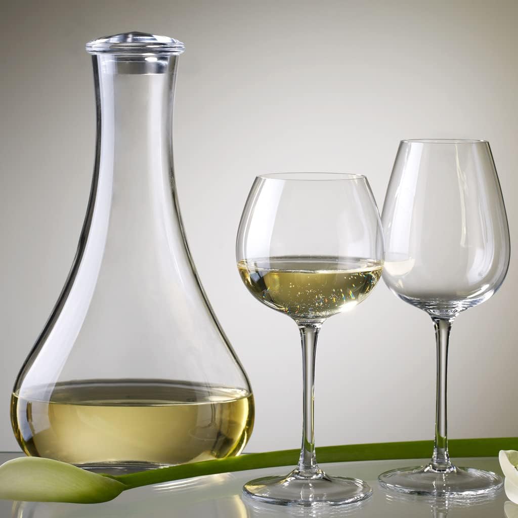 Villeroy und Boch Purismo Wine Weissweindekanter, 750 ml, Glas, Klar Elegant & Klassisch Modern & Sc