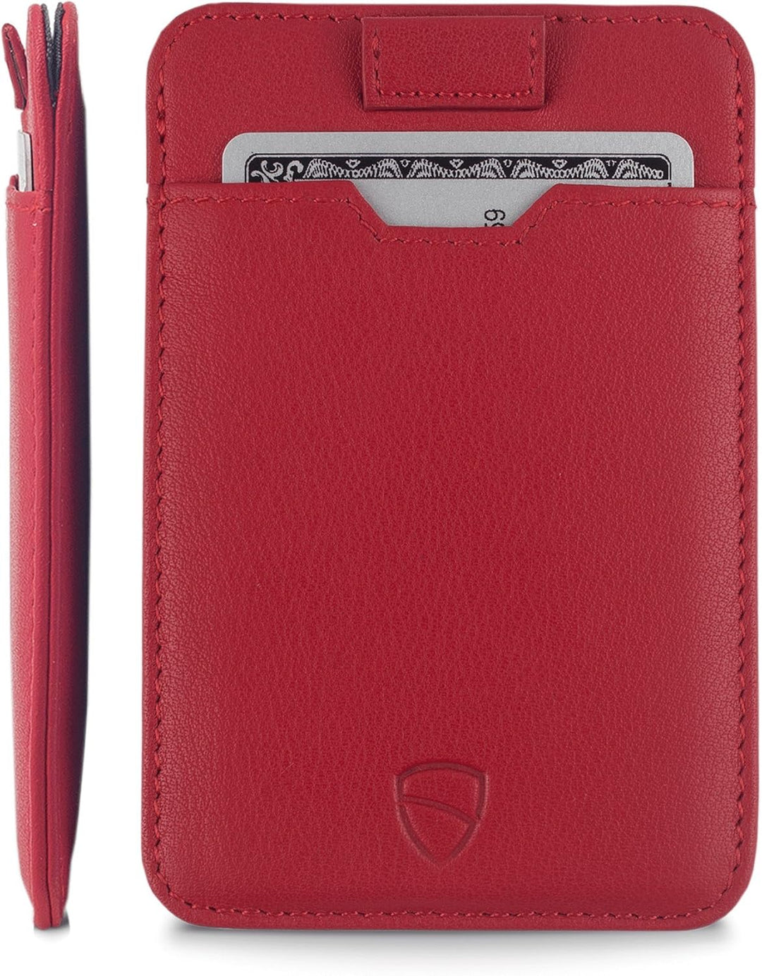 Vaultskin Chelsea Ultra-Slim Leder-Geldbörse für die Vordertasche - RFID-Blockierung für Männer mit