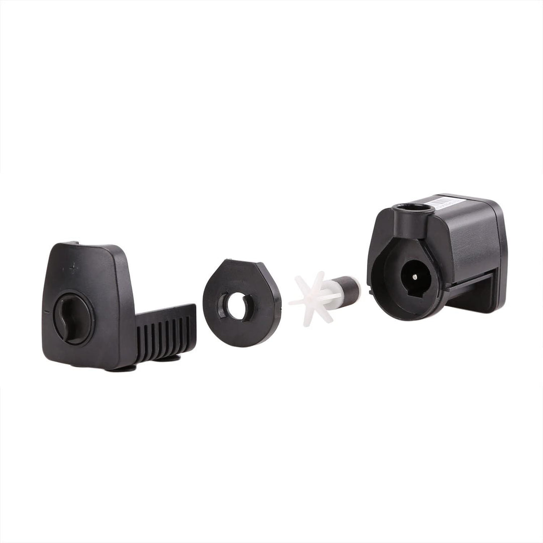 CLGarden kleine Springbrunnenpumpe NSP1E für Wasserspeier Miniteich Wasserspiel Pumpe 12V mit Netzbe