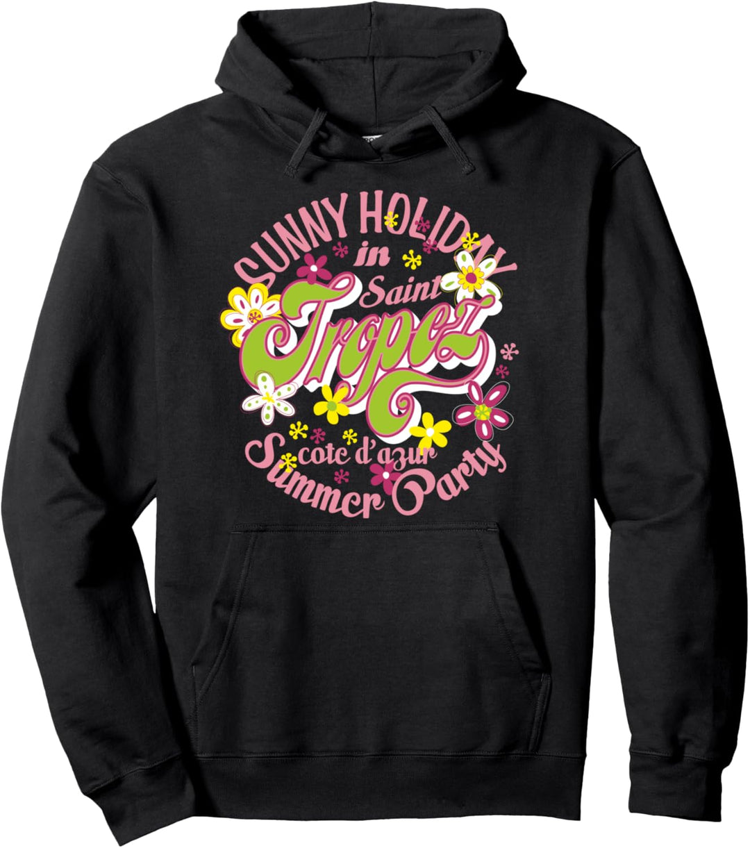 St. Tropez Frankreich Cote d'Azur Strand Urlaub Reise Outfit Pullover Hoodie